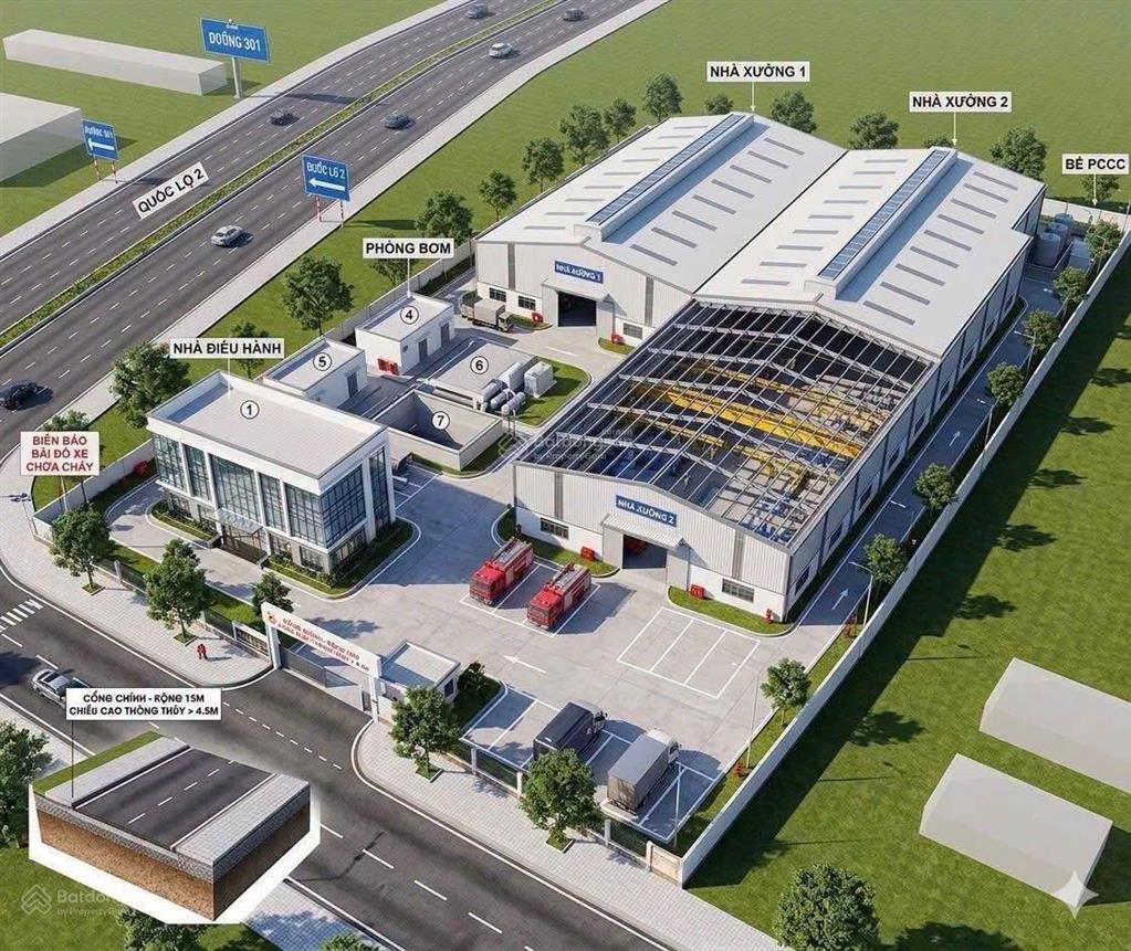 Chuyển nhượng nhà xưởng cạnh nút giao ic3 cao tốc nội bài  lào cai kcn sơn lôi