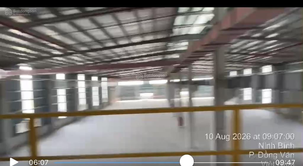 Cho thuê nhà xưởng 2800m2 kcn đồng văn hà nam sẵn mặt bằng, bàn giao ngay full pccc tự động