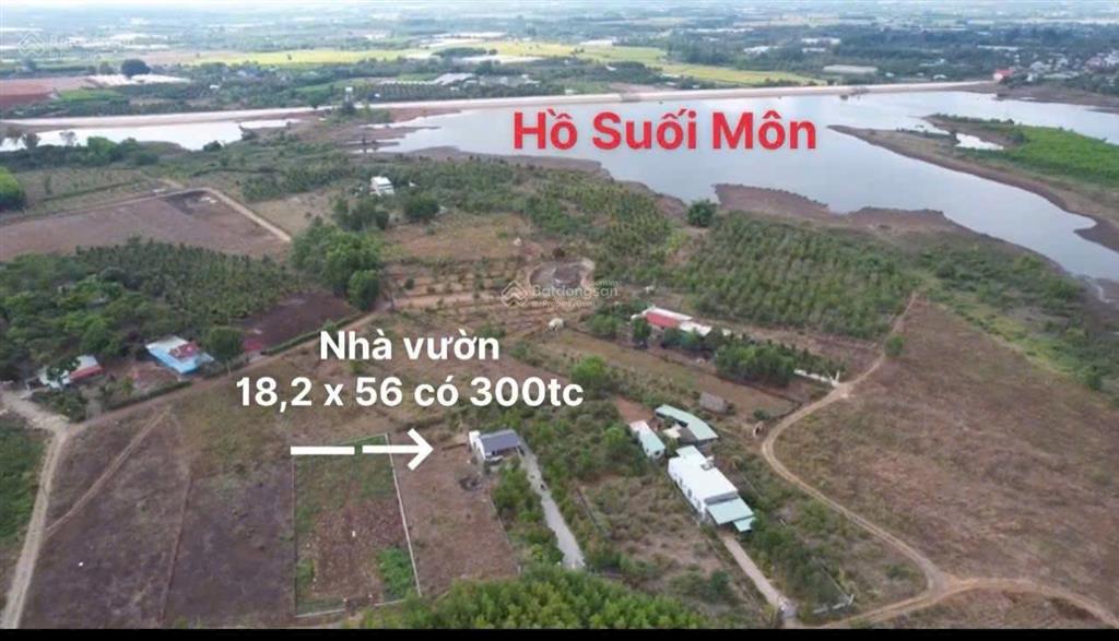Bán nhanh đất nhà vườn long tân gần hồ suối môn, đã có 300m² thổ cư, pháp lý rõ ràng
