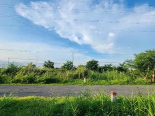 Bán đất mặt tiền đường rừng sác bình khánh, cần giờ 679.5m2, 300m thổ cư giá chỉ 23 tr/m2