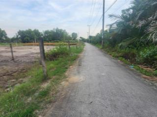 Bán đất góc 2 mặt hẻm đường hà quang vóc, xã bình khánh, diện tích 550m2, giá 2 tỷ