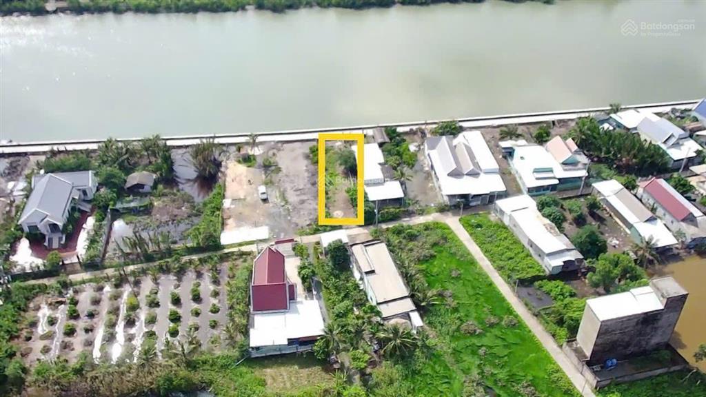 Bán đất hẽm xe hơi đường an thới đông mặt tiền sông an nghĩa 333m giá 4.3 tỷ
