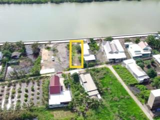 Bán đất hẽm xe hơi đường an thới đông mặt tiền sông an nghĩa 333m giá 4.3 tỷ