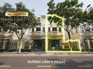 Vip... biệt thự song lập 133m2 đã xây 3 tầng 1 hầm, giá chỉ 30 tỷ.