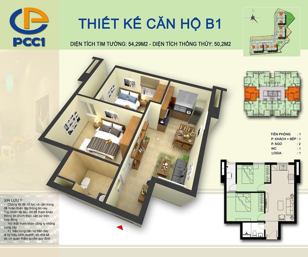 Chính chủ cần bán gấp ch pcc1 ba la, hà đông, 2n1wc có sổ, giá bán 3.1 tỷ thu về
