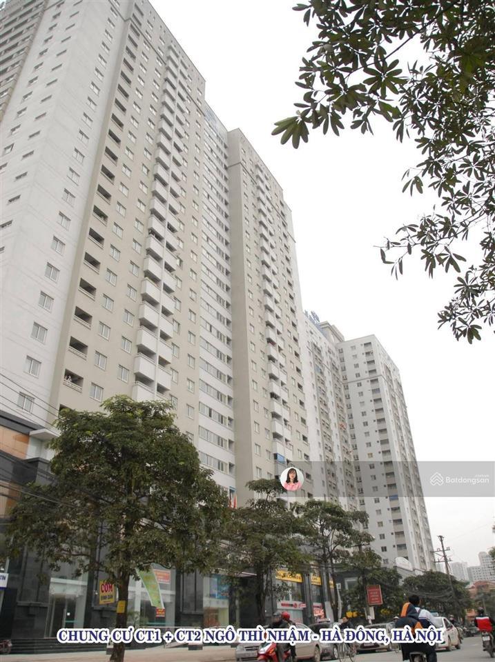 Bán căn hộ cc ngô thì nhậm hà đông, căn 2n1wc sổ lâu dài tầng đẹp, giá thương lượng