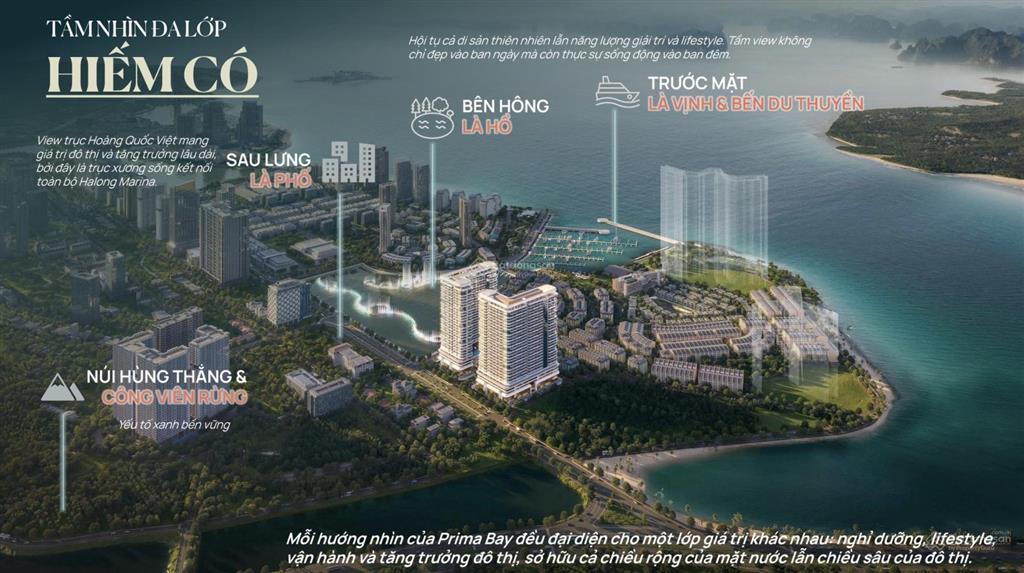 Căn hộ chung cư view biển prima bay hạ long