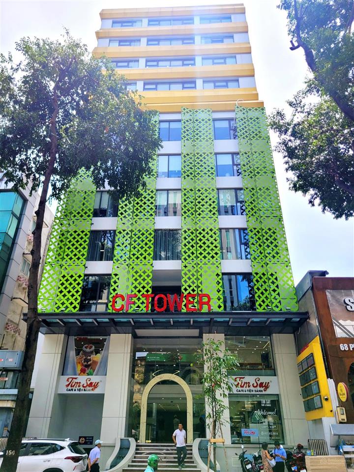Chi office  văn phòng 275m2 full nội thất, fitout sẵn tại cf tower  70 phạm ngọc thạch, quận 3