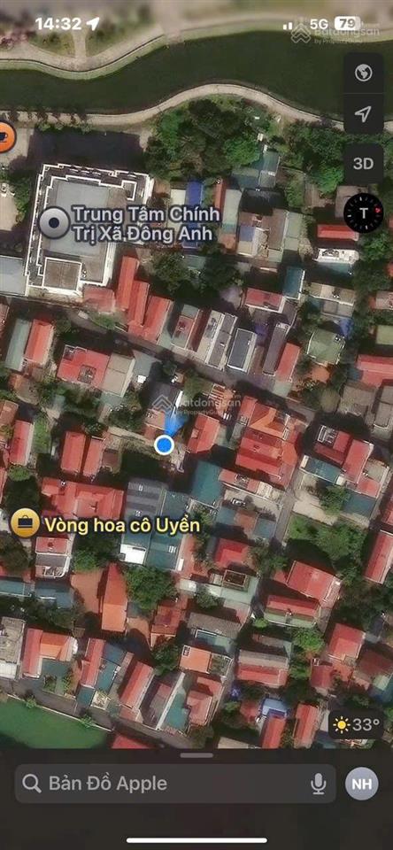 Bán mảnh đất đẹp ở thôn đản dị, xã uy nỗ, huyện đông anh, thành phố hà nội. diện tích 43,6m2