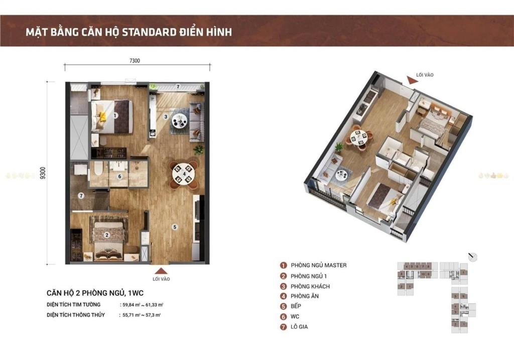 Cần bán căn 2pn1wc tầng đẹp view thoáng, đã thanh toán 70%. tháng 12/2026 nhận nhà.  0902 471 ***