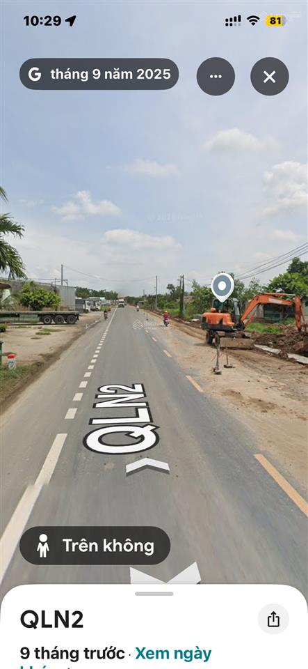 Chính chủ ngộp bán lỗ lô đất mt quốc lộ n2, tt. hậu nghĩa, tây ninh.