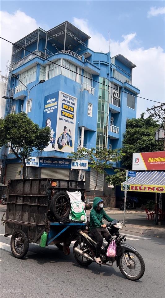 Căn góc gần luỹ bán bích và trương vĩnh ký  khu xây dựng 7 tầng cho thuê ở sáng đẹp