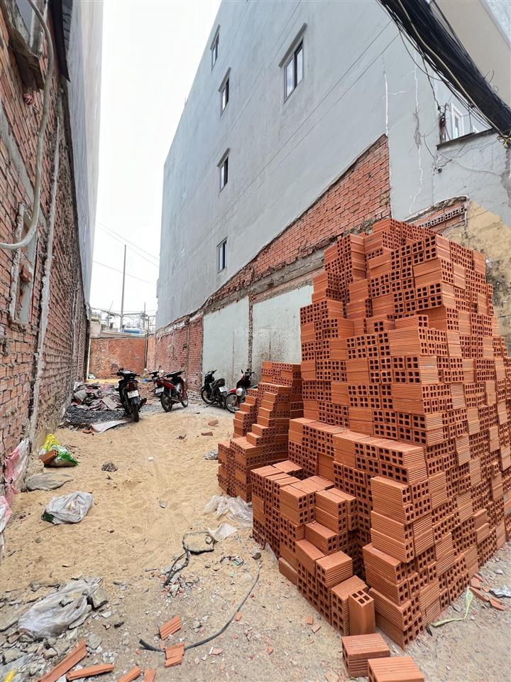 Siêu hiếm ( 4m x 23m) đường trần tấn luỹ bán bích  ko lộ giới ko quy hoạch  đường 6 mét