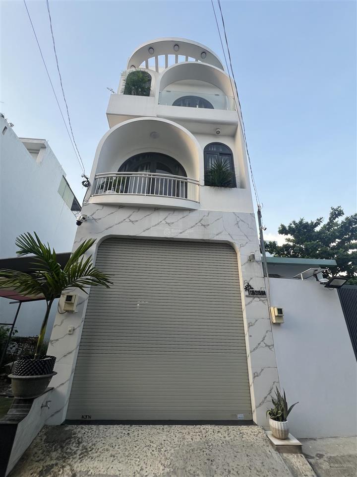 Siêu phẩm tây lân  mặt tiền 8m xe hơi  4m x 19m  4 tầng đẹp lung linh  khu dân trí