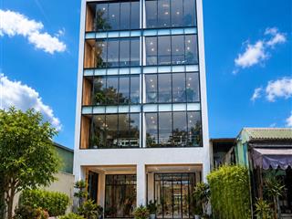 Cho thuê tòa nhà văn phòng mới đẹp 1600m2  mặt tiền phường bình trị đông, bình tân