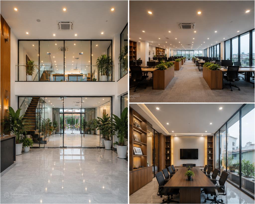 Cho thuê tòa nhà văn phòng mới đẹp 1600m2  mặt tiền phường bình trị đông, bình tân