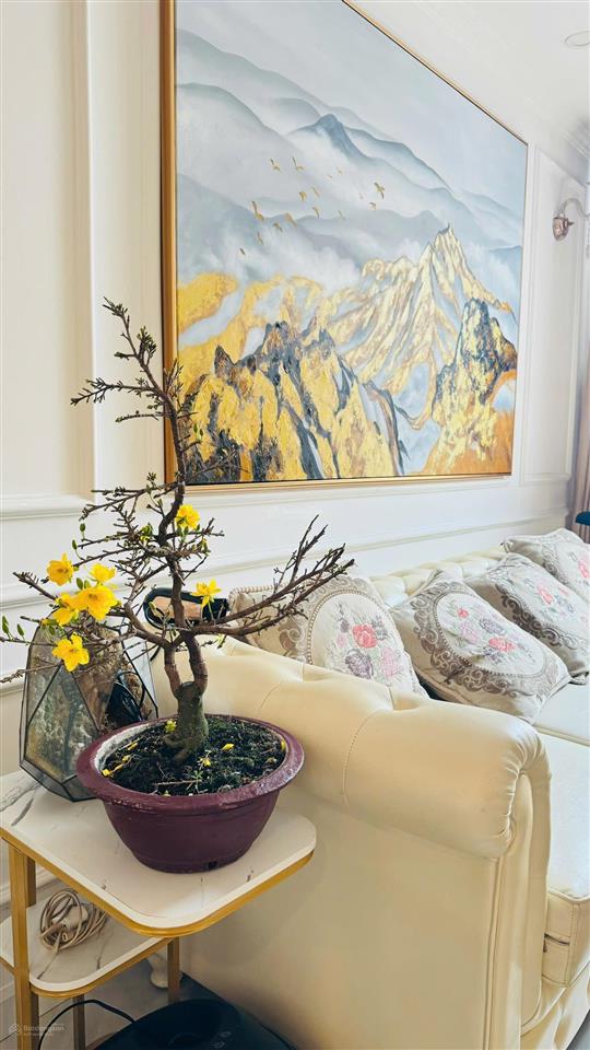 Cần bán căn hộ duy nhất có sổ hồng 6.9tỷ 2 phòng ngủ 2wc nội thất đầy đủ orchard garden  novaland