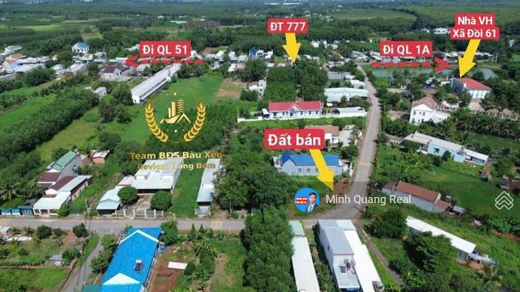 Bán đất xã đồi 61, 102m2, sát đt 777, trục đường kd buôn bán rộng 8m, chỉ 1tỷ050