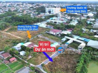 Bán đất thổ cư 145m2, ngay ql1a và trường quốc tế trịnh hoài đức, chỉ 8tr/m2 hỗ trợ vay