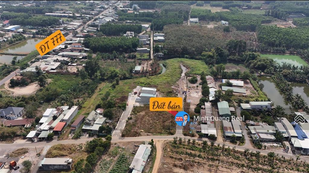 Bán nền thổ cư 100m2 siêu rẻ, đường nhựa 8m ngay ca xã an viễn và đt 777, đối diện tổng kho 620ha