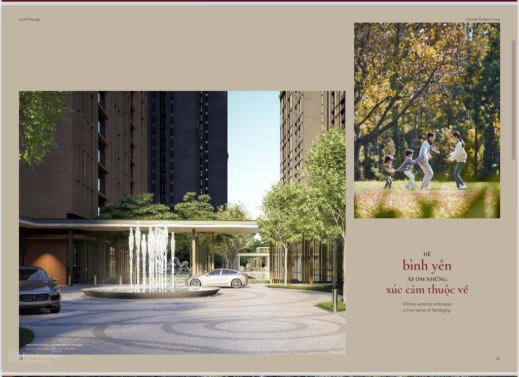 Quỹ penthouse ưu đãi tốt, nhận nhà ngay dự án lumi hanoi capital phường tây mỗ, nam từ liêm, hà nội