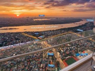 Duplex hướng đn view hồ22ha & view sông hồng cực đẹp 276m2 giá cực tốt mik khai sơn, ngọc thuỵ