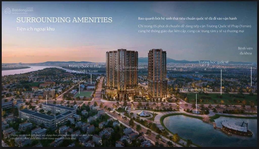 Duplex hướng đn view hồ22ha & view sông hồng cực đẹp 276m2 giá cực tốt mik khai sơn, ngọc thuỵ
