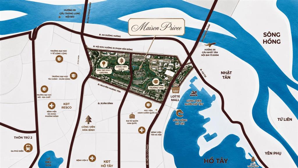 Trực tiếp cđt mở bán quỹ căn duplex dự án maison privee capital phường phú thượng quận tây hồ