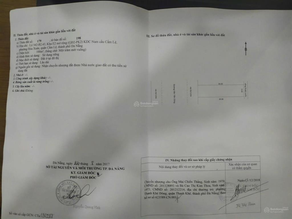 Cần bán gấp 1 lô đường 10,5m vị trí kinh doanh