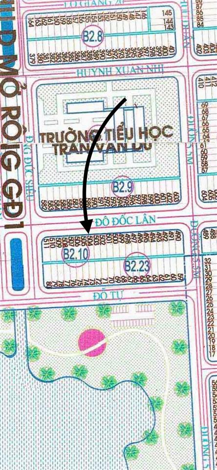 Cần bán đường 10,5m đô đốc lân