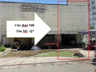 Cho thuê mặt bằng q7 2/3 tân mỹ, giá rẻ