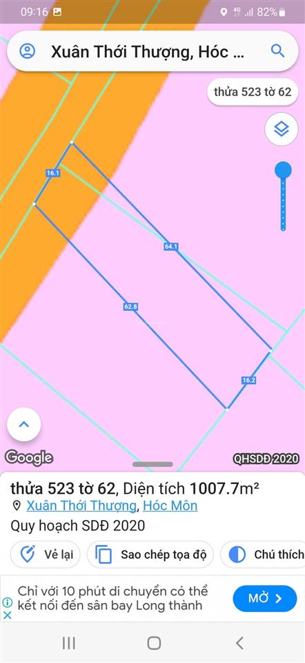Chính chủ cần bán lại nhà xưởng 1000m2 mặt tiền đường phạm văn sáng, hóc môn