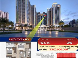 Bán căn hộ đẹp fpt plaza 4, giá chỉ 3,35 tỷ gồm 2pn, 2wc tiện ích đa dạng  thanh toán linh hoạt