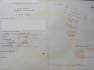 Bán gấp đất thổ cư 98m2 mặt tiền nguyễn phong sắc, thanh hà, hội an  gia tốt  công chứng ngay