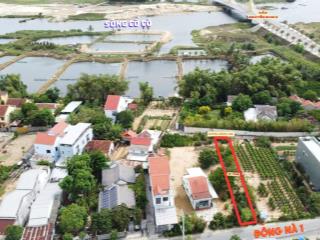 Siêu phẩm 255m2 gồm 2 mặt tiền trước sau, cách sông 100m gần biển, cách phố cổ 5km  giá nhỉnh 6 tỷ