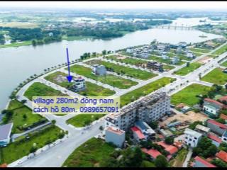 Đơn lập 280m đông nam cạnh góc. kdt bắc đầm vạc