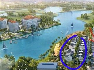 Biệt thự 3 tầng giáp tay chạm mặt hồ view sân golf đầm vạc