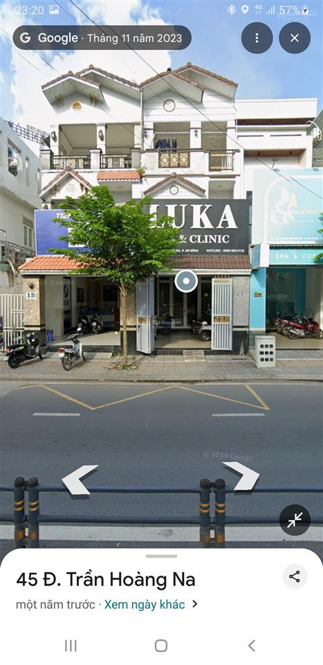 Bán nhà mặt tiền đường trần hoàng na đoạn gần nguyễn văn cừ