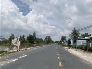Bán thổ cư mặt tiền sông ô môn đường tôn đức thắng (đoạn viện lúa) thích hợp làm nhà máy, xưởng sx