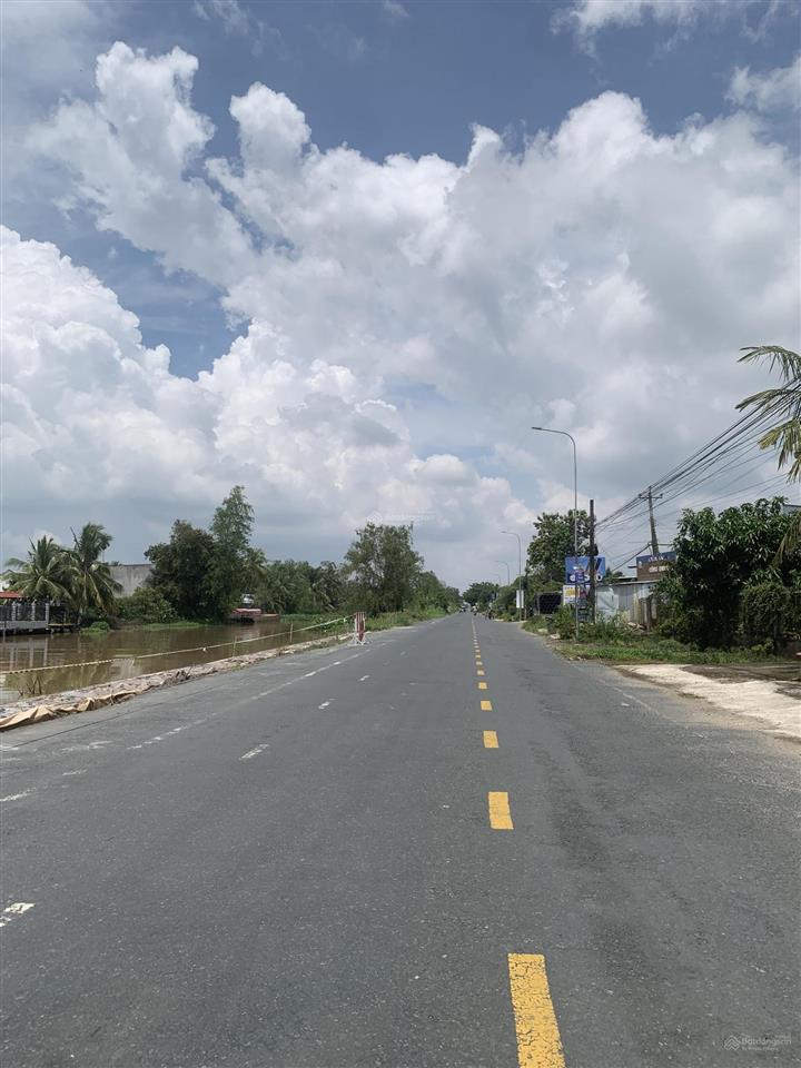 Bán thổ cư mặt tiền sông ô môn đường tôn đức thắng (đoạn viện lúa) thích hợp làm nhà máy, xưởng sx