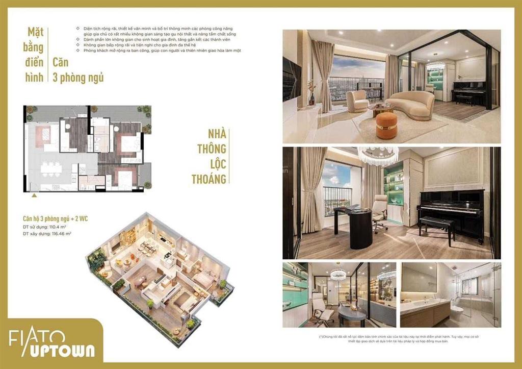 Suất nội bộ căn hộ 3pn vị trí đẹp, duplex và penthouse chính sách chiết khấu tốt nhất từ cđt