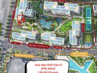 Glory heights 3 pn siêu phẩm, view hồ bơi. rẻ hơn hàng cđt 450tr.  0938 618 ***