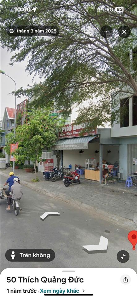 Đất đẹp đối diện công viên  vị trí hiếm còn sót lại ngay mặt tiền đường thích quảng đức