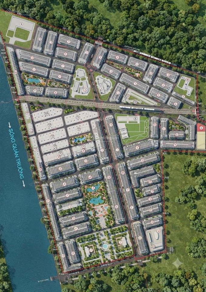 Bán đất mặt tiền đường số 13  kđt hà quang 2, nha trang