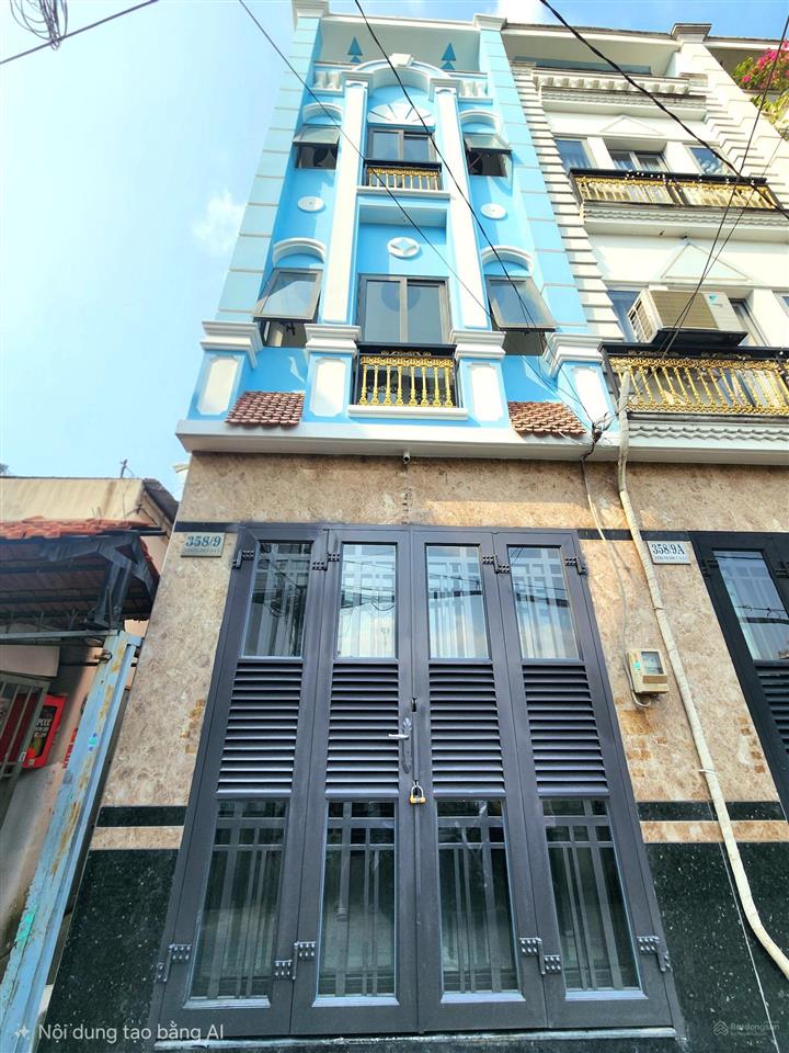 Bán nhà mới 3 tầng, hxh đường phú định, p16 q8 (cũ), 5pn 4wc