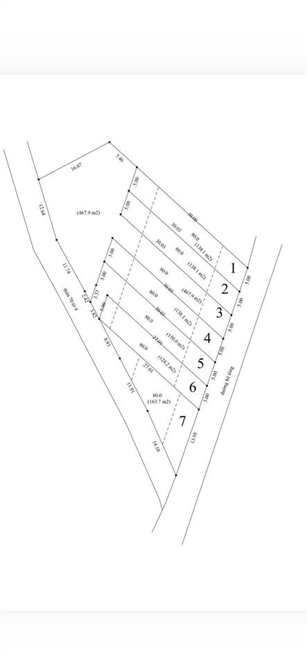 Bán đất tại xã kim long, huyện châu đức, bà rịa vũng tàu, giá cực chất 520 triệu, 163,9 m2