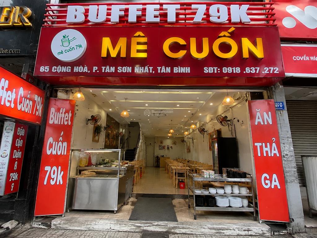 Cho thuê mặt bằng kinh doanh mt cộng hòa, tân bình 7 triệu/tháng full bàn ghế cọc 2 tháng