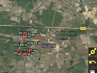 Cần bán đất mẫu khu vực nút giao cao tốc  ql 55b, sông phan, hàm tân, bình thuận