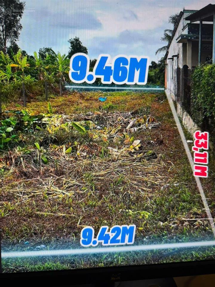 Bán nền thổ 9,5mx35m đẹp ấp 9 xã lương hoà, bến lức cũ