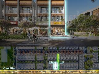 Căn shophouse góc giá tốt spring ville nhơn trạch